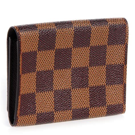 lv business card holder damier ebene|Card Holder Damier Ebene Canvas .